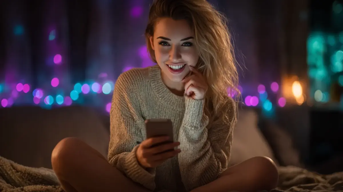 User reading about ai hot chat apps review on a mobile device